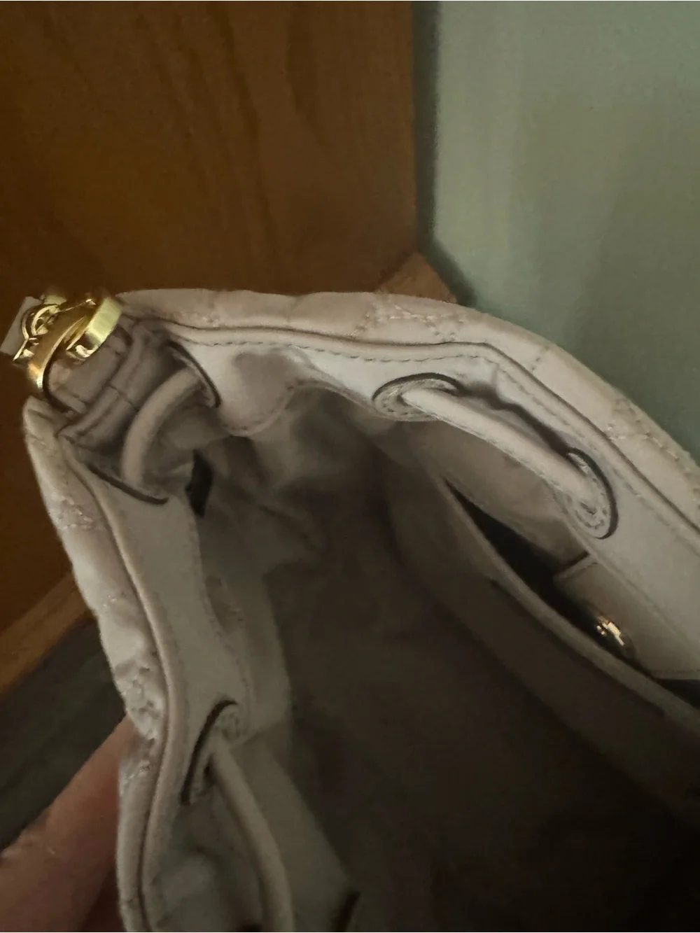 kate spade quilted bucket
